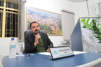 Foto - Sessão ordinária da Câmara Municipal de Echaporã do dia 5 de maio de 2026.