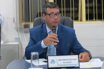 Foto - Sessão ordinária da Câmara Municipal de Echaporã de 18 de novembro de 2025.