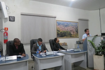 Foto - Sessão ordinária da Câmara Municipal de Echaporã do dia 22 de abril de 2026.