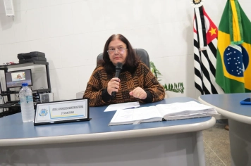 Foto - Sessão ordinária da Câmara Municipal de Echaporã do dia 19 de maio de 2026.