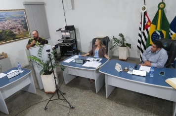 Foto - Sessão ordinária da Câmara Municipal de Echaporã do dia 22 de abril de 2026.
