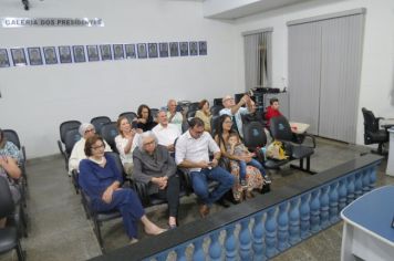 Foto - Sessão solene da Câmara Municipal de Echaporã do dia 25 de julho de 2024