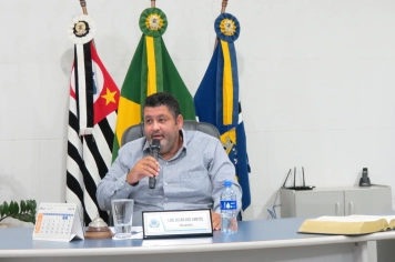 Foto - Sessão ordinária da Câmara Municipal de Echaporã do dia 22 de abril de 2026.