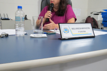 Foto - Sessão ordinária da Câmara Municipal de Echaporã do dia 16 de setembro de 2025.