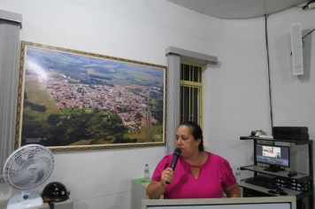 Foto - Sessão ordinária da Câmara Municipal de Echaporã do dia 4 de novembro de 2025.