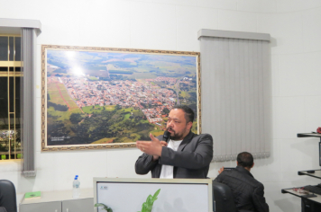 Foto - Sessão ordinária da Câmara Municipal de Echaporã do dia 1 de julho de 2025.