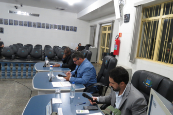 Foto - Sessão ordinária da Câmara Municipal de Echaporã do dia 2 de setembro de 2025.