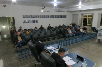 Foto - Sessão ordinária da Câmara Municipal de Echaporã do dia 19 de maio de 2026.