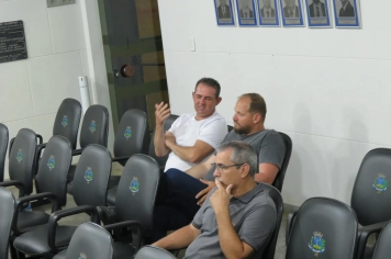 Foto - Sessão ordinária da Câmara Municipal de Echaporã do dia 4 de novembro de 2025.