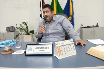 Foto - Sessão ordinária da Câmara Municipal de Echaporã de 3 de fevereiro de 2026