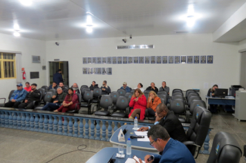 Foto - Sessão ordinária da Câmara Municipal de Echaporã do dia 1 de julho de 2025.