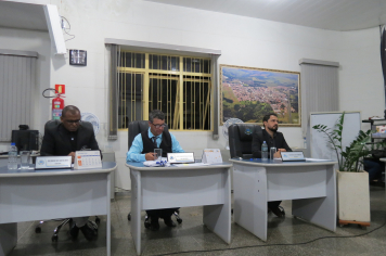 Foto - Sessão ordinária da Câmara Municipal de Echaporã do dia 7 de outubro de 2025.