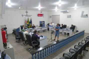 Foto - Sessão ordinária  da Câmara Municipal de Echaporã do dia 19 de março de 2024