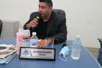 Foto - Sessão ordinária do dia 3 de novembro de 2021