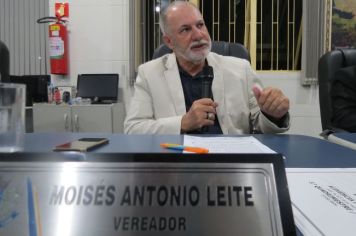 Foto - Sessão ordinária  da Câmara Municipal de Echaporã do dia 7 de maio de 2024