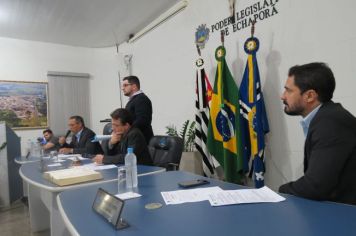 Foto - Sessão ordinária  da Câmara Municipal de Echaporã do dia 2 de julho de 2024