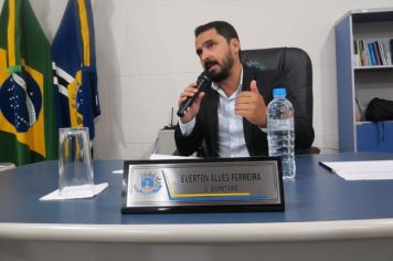 Foto - Sessão ordinária  da Câmara Municipal de Echaporã do dia 7 de maio de 2024