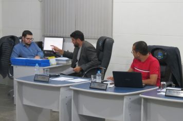Foto - Sessão ordinária  da Câmara Municipal de Echaporã do dia 21 de maio de 2024