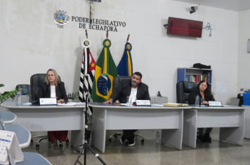 Foto - Sessão ordinária da Câmara Municipal de Echaporã do dia 17 de junho de 2025.