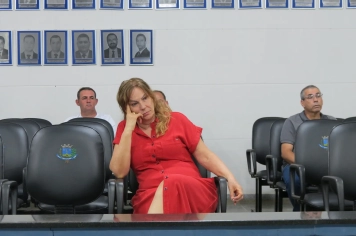 Foto - Sessão ordinária da Câmara Municipal de Echaporã do dia 4 de novembro de 2025.