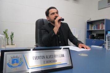 Foto - Sessão ordinária do dia 3 de outubro de 2023