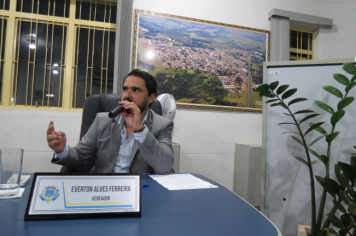 Foto - Sessão ordinária da Câmara Municipal de Echaporã do dia 2 de setembro de 2025.