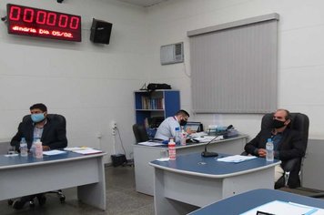 Foto - Sessão ordinária dia 2 de fevereiro de 2021