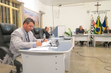 Foto - Sessão ordinária  da Câmara Municipal de Echaporã do dia 21 de maio de 2024