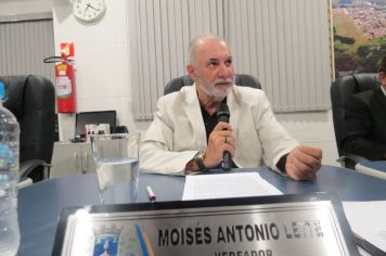 Foto - Sessão ordinária  da Câmara Municipal de Echaporã do dia 5 de março de 2024