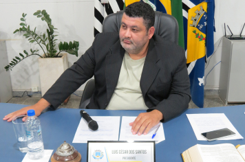 Foto - Sessão ordinária da Câmara Municipal de Echaporã do dia 21 de outubro de 2025.