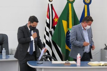 Foto - Posse vereadores e prefeito