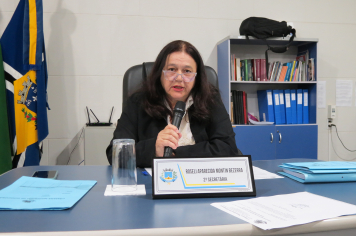 Foto - Sessão ordinária da Câmara Municipal de Echaporã do dia 21 de outubro de 2025.