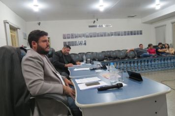 Foto - Sessão ordinária  da Câmara Municipal de Echaporã do dia 2 de julho de 2024