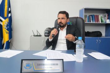 Foto - Sessão ordinária  da Câmara Municipal de Echaporã do dia 6 de fevereiro de 2024