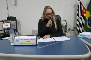 Foto - Sessão ordinária do dia 5 de agosto de 2025.