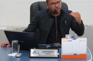 Foto - Sessão ordinária do dia 5 de abril de 2022