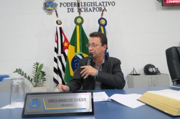 Foto - Sessão ordinária  da Câmara Municipal de Echaporã do dia 4 de junho de 2024