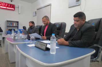 Foto - Sessão ordinária  da Câmara Municipal de Echaporã do dia 5 de março de 2024