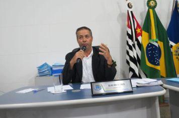 Foto - Sessão ordinária  da Câmara Municipal de Echaporã do dia 16 de abril de 2024