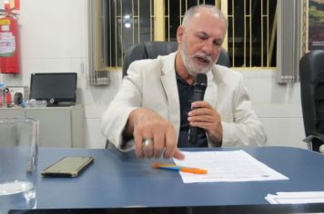 Foto - Sessão ordinária  da Câmara Municipal de Echaporã do dia 7 de maio de 2024