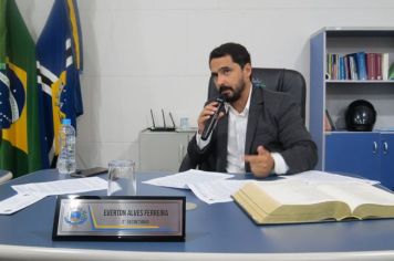 Foto - Sessão ordinária  da Câmara Municipal de Echaporã do dia 16 de abril de 2024