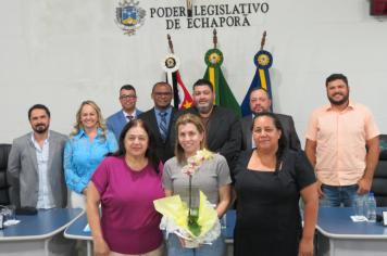 Foto - Sessão ordinária da Câmara Municipal de Echaporã do dia 2 de setembro de 2025.
