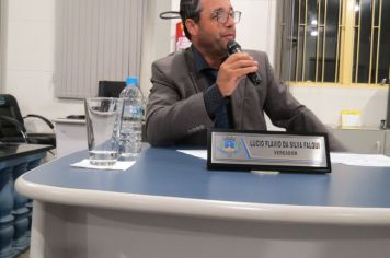 Foto - Sessão ordinária  da Câmara Municipal de Echaporã do dia 18 de junho de 2024