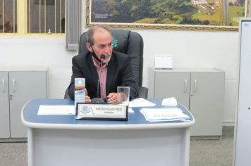 Foto - Sessão ordinária do dia 1 de fevereiro de 2022