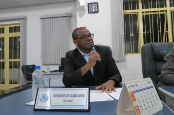 Foto - Sessão ordinária da Câmara Municipal de Echaporã do dia 4 de novembro de 2025.