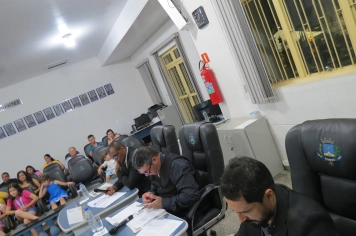 Foto - Sessão ordinária da Câmara Municipal de Echaporã do dia 2 de dezembro de 2025.