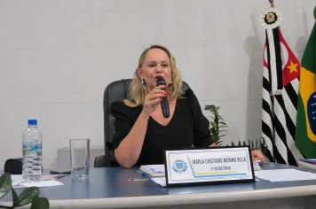 Foto - Sessão ordinária da Câmara Municipal de Echaporã do dia 2 de dezembro de 2025.