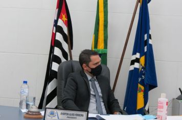 Foto - Sessão ordinária dia 3 de agosto de 2021