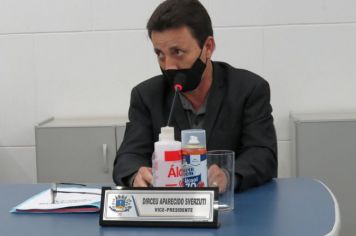 Foto - Sessão ordinária dia 19 de outubro de 2021