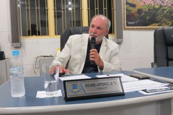 Foto - Sessão ordinária  da Câmara Municipal de Echaporã do dia 19 de março de 2024